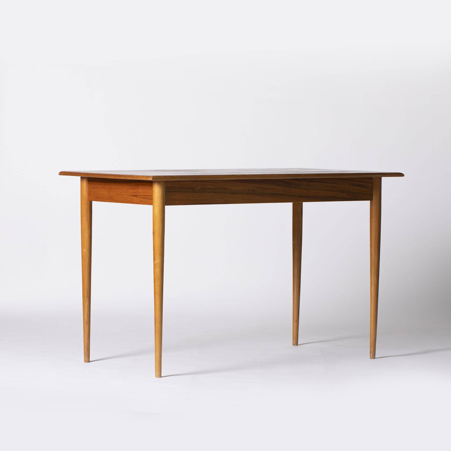 Dining set by Drevotvar and set of 3 chairs by Jasienica, Poland