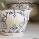 Pot à lait Boch La Louvière en faïence émaillée bleue, service "Copenhague" - années 1920-30
