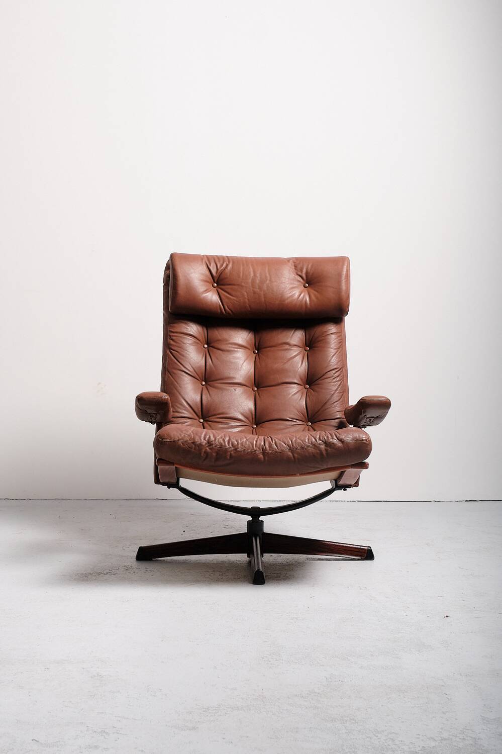 Mid-Century Swivel Chair from G Möble, 1960s