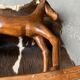 Wooden rocking horse
