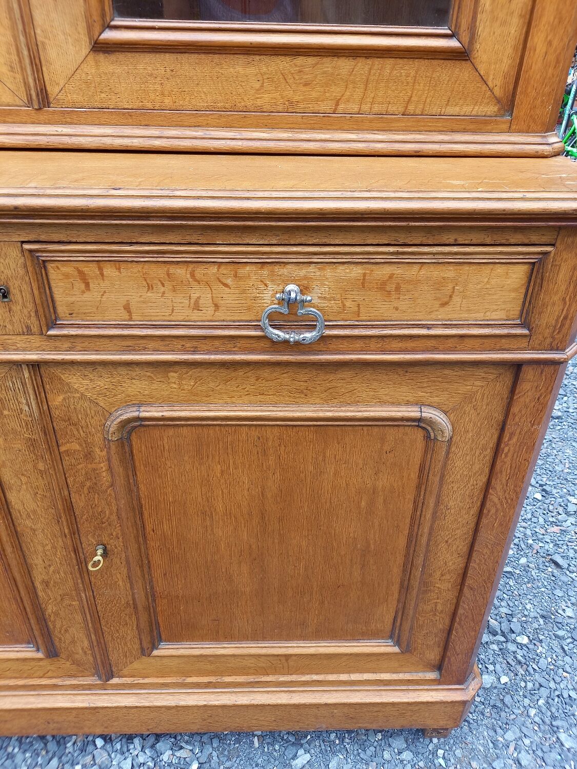 Solid oak sideboard 1900