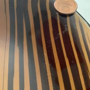 Large vintage ceramic dish by Sarreguemines, circa 1970's