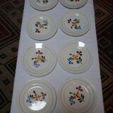8 Alma / St Amand dessert plates