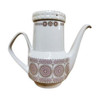 Théière cafetière bohème en porcelaine