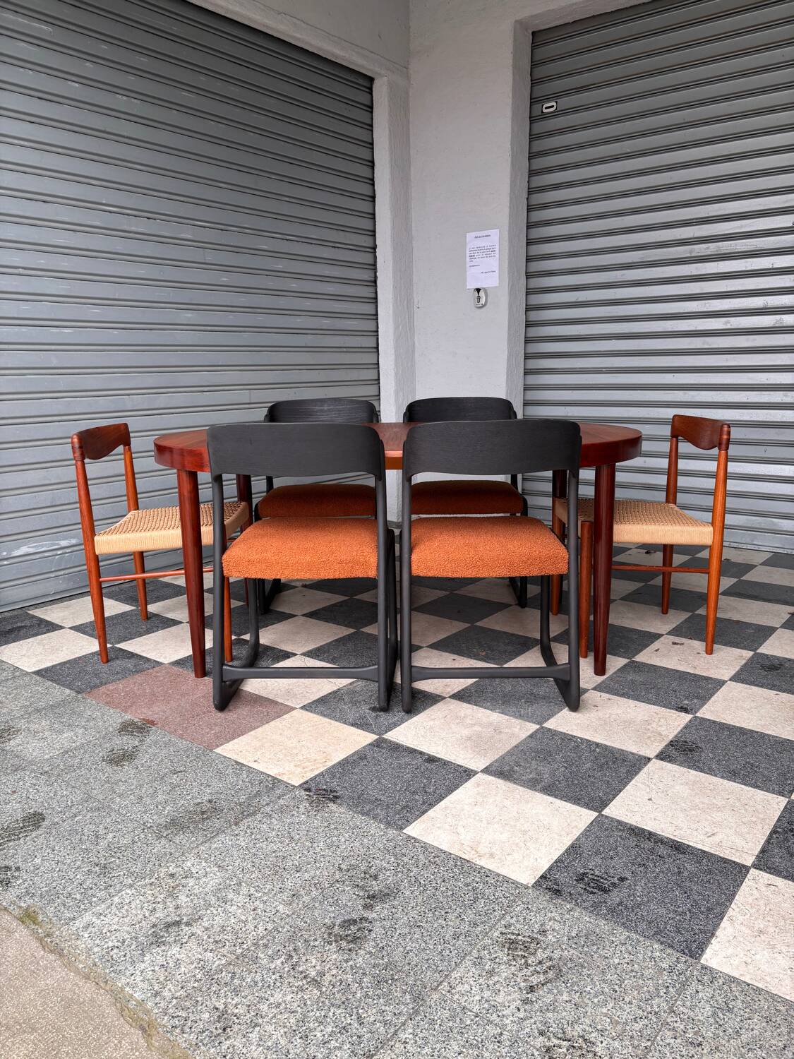 Danish table in teak