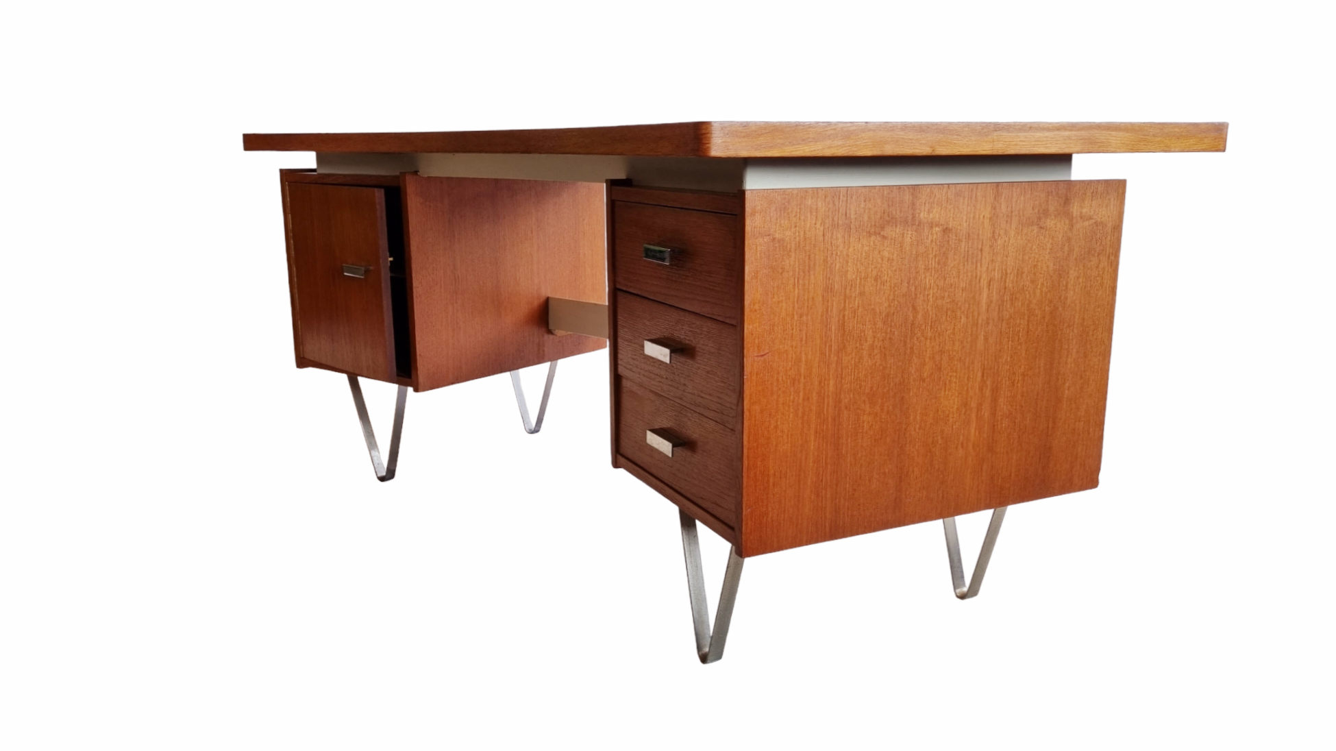 Boomerang Floating Desk from Tijsseling Nijkerk, the Netherlands, 1960s