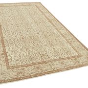 Hand-knotted one-of-a-kind turkish beige rug 165 cm x 281 cm - 38887