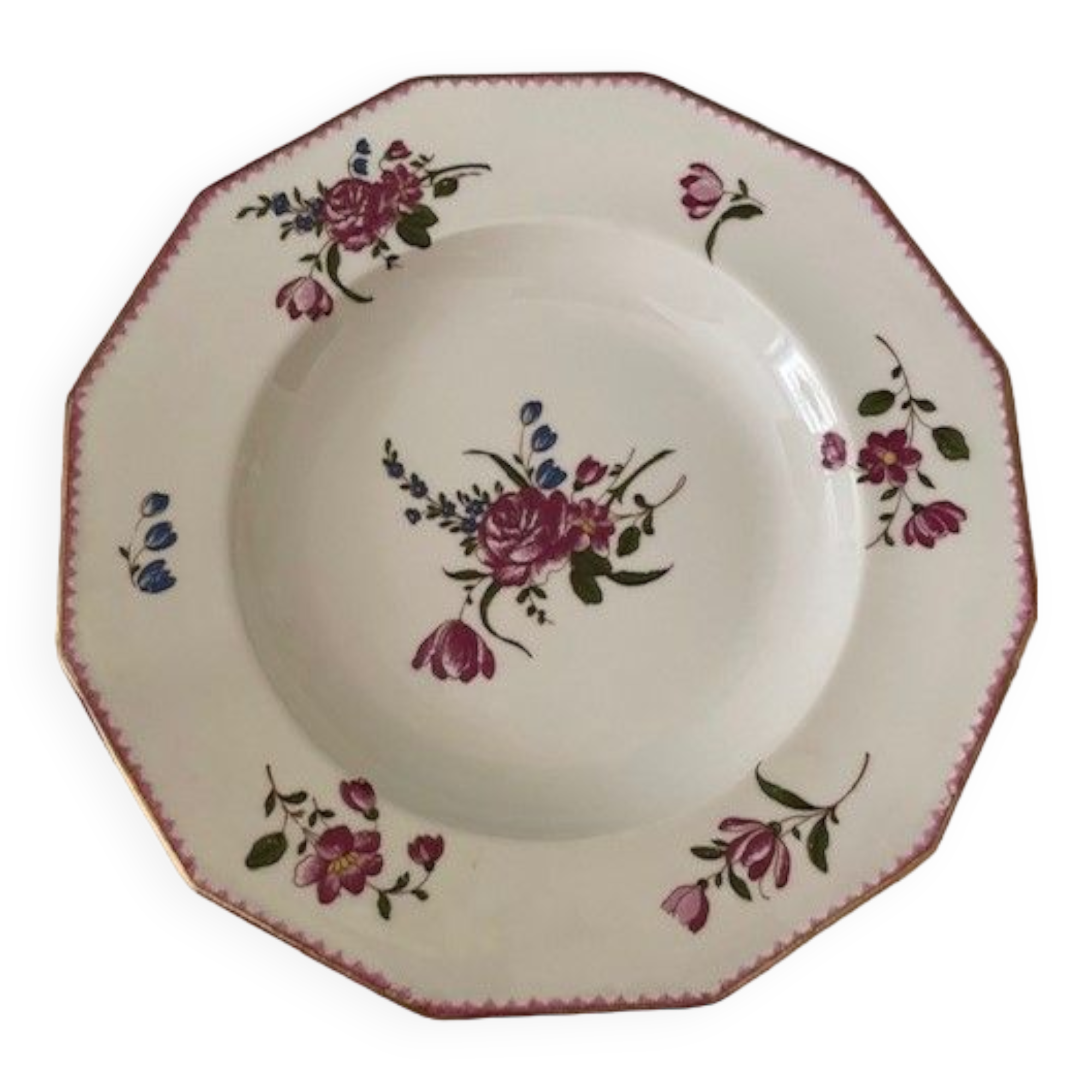 Hollow plate Lanternier, Limoges, ca 1930