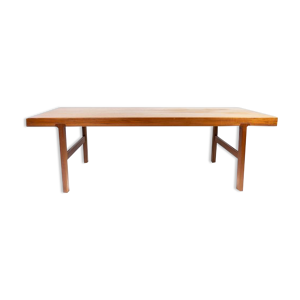 table basse en teck avec plaque d’extension de design danois des années 1960. La table est en très bon vin