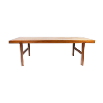 Table basse en teck avec plaque d’extension de design danois des années 1960. La table est en très bon vin