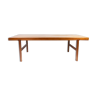 Table basse en teck avec plaque d’extension de design danois des années 1960. La table est en très bon vin