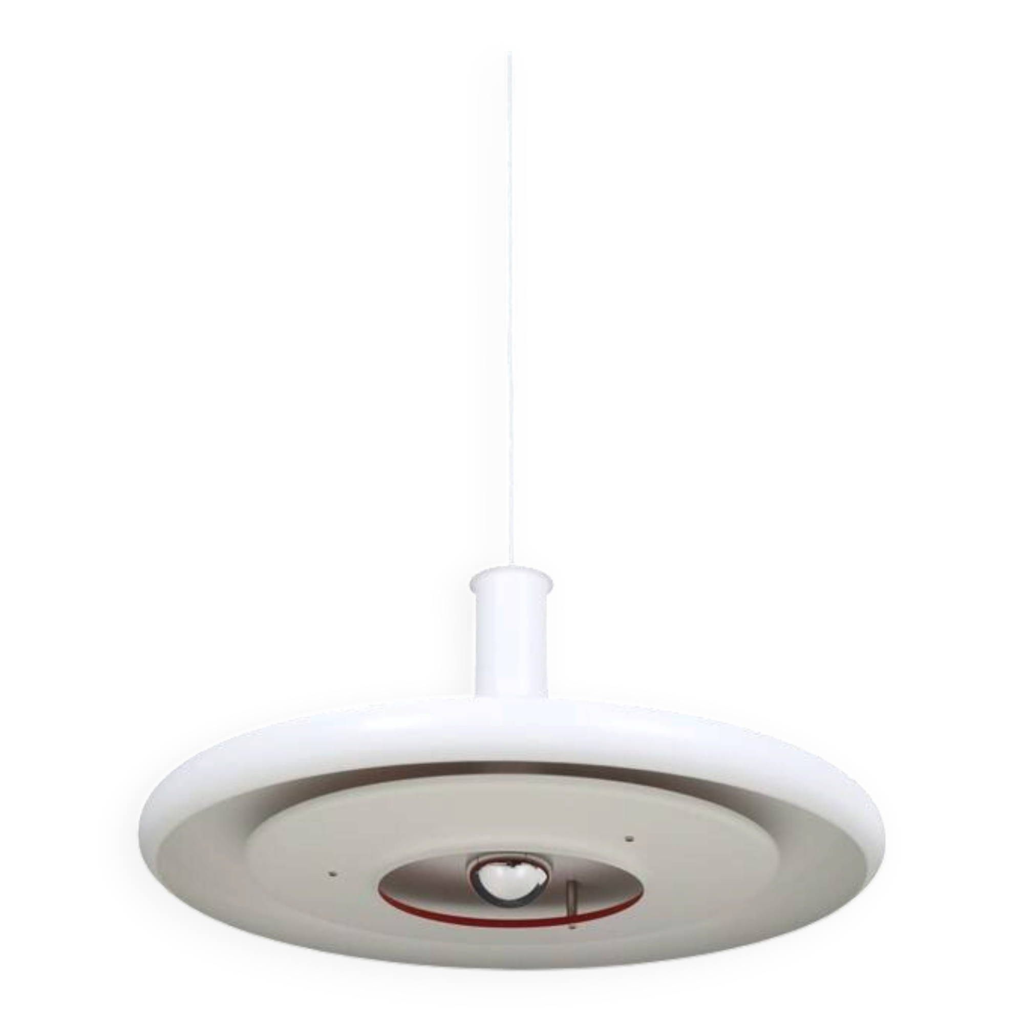 Big Fog & Mørup / Hans Due 'Optima' pendant lamp / Mid-century Danish modern design / 1970s