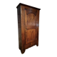Armoire ancienne – bonnetière française du XVIIIe siècle en châtaignier avec serrure et clé d'origine