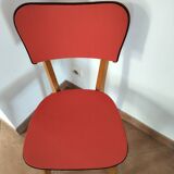 Red chair from the 1950s