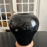 large glazed ceramic vase