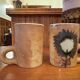 Mugs pottery La Colombe
