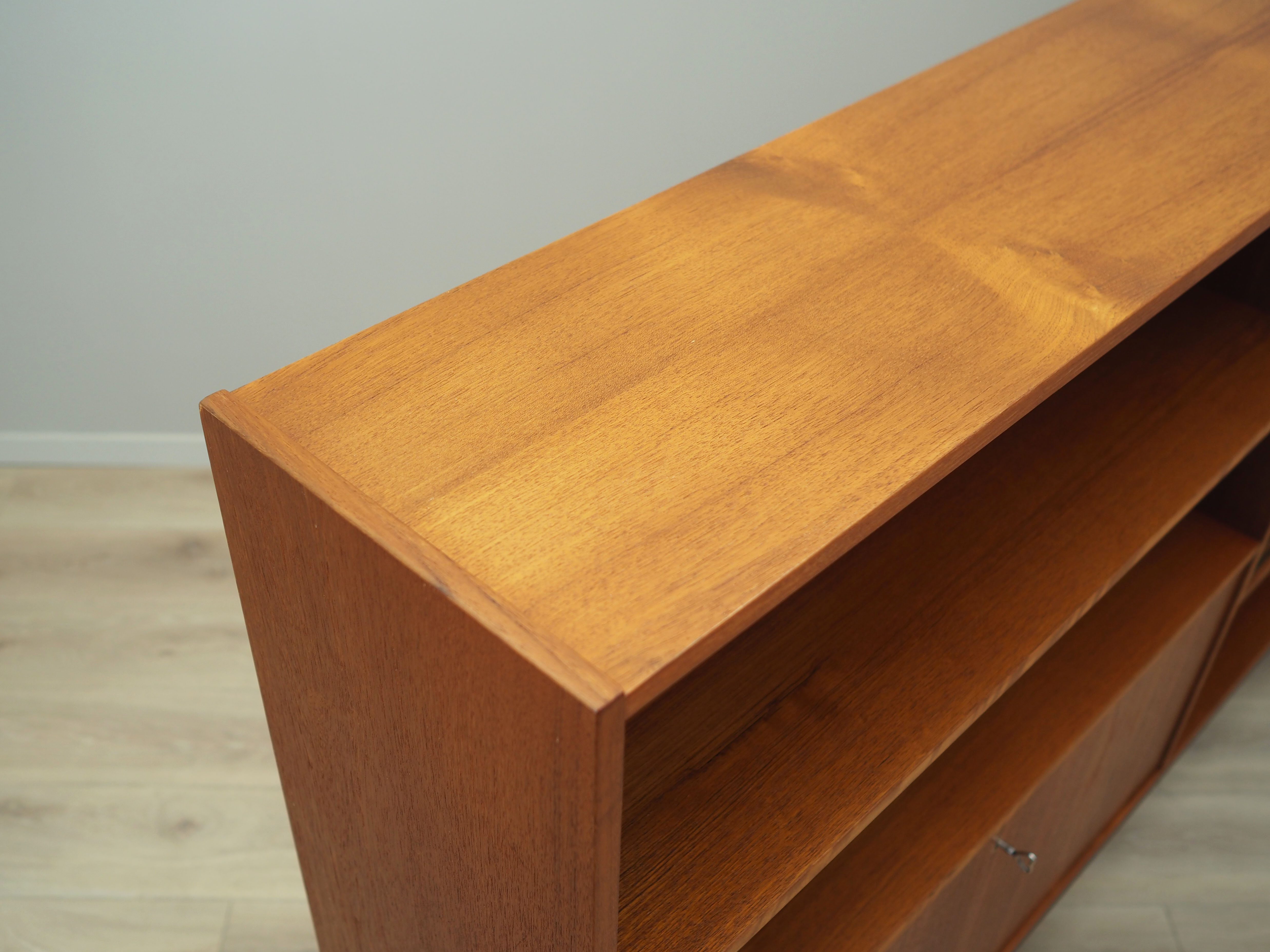 Teak bookcase, Danish design, 1970s, production: Denmark