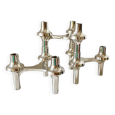 Bougeoir modulaire vintage Stoff Nagel, design allemand emblématique, BMF