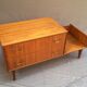 Commode basse en teck années 70