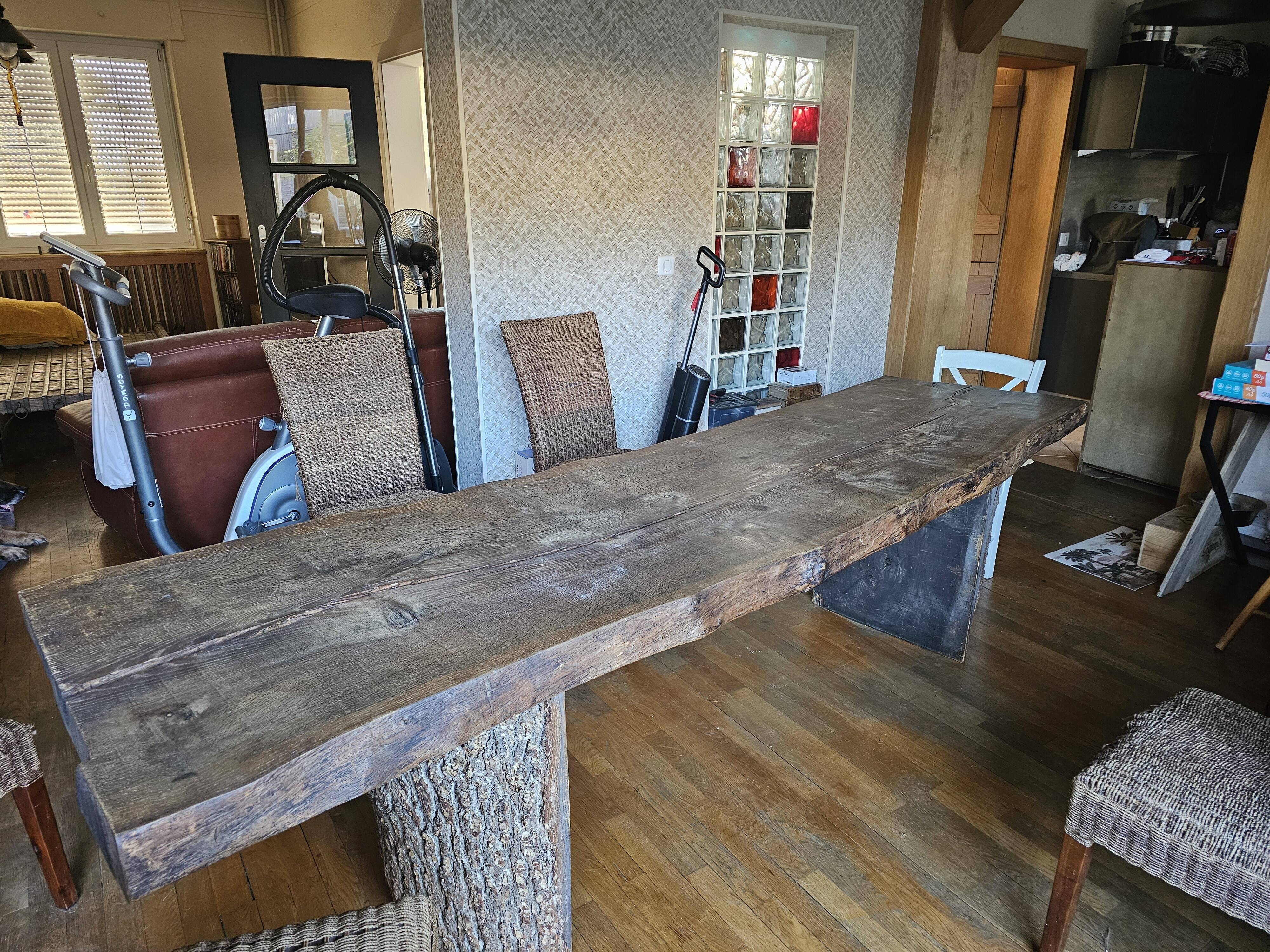 Table en chêne