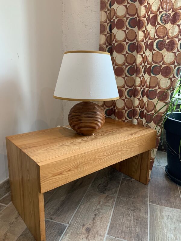 Table de chevet vintage 80s