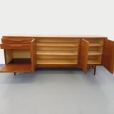 Vintage Swiss Teak Scandinavian style sideboard in teak from the 60s