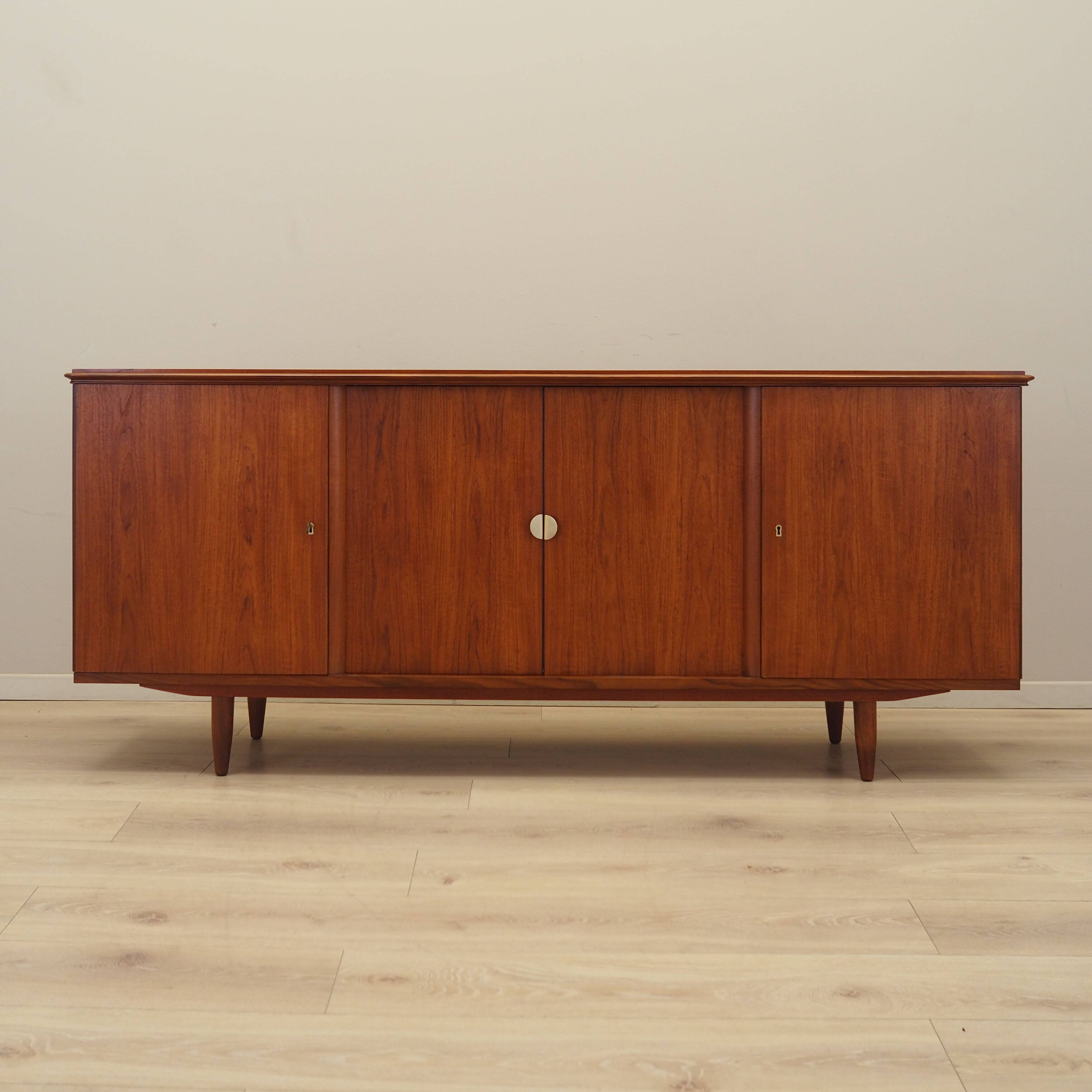 Teak sideboard, Danish design, 1970s, manufactured in Denmark
