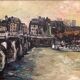 Pont Neuf in Paris, morning light by Maurice Verdier, School of Paris