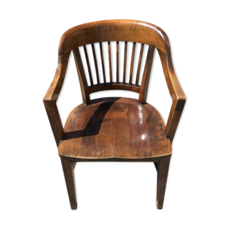 1951 red cedar office armchair