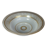 Centerpiece or opaline basin 19th century Greek decor, 33 cm. Very good condition. SBZ