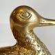 Canard en laiton vintage