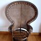 Vintage Emmanuelle armchair Peacock circa 1960