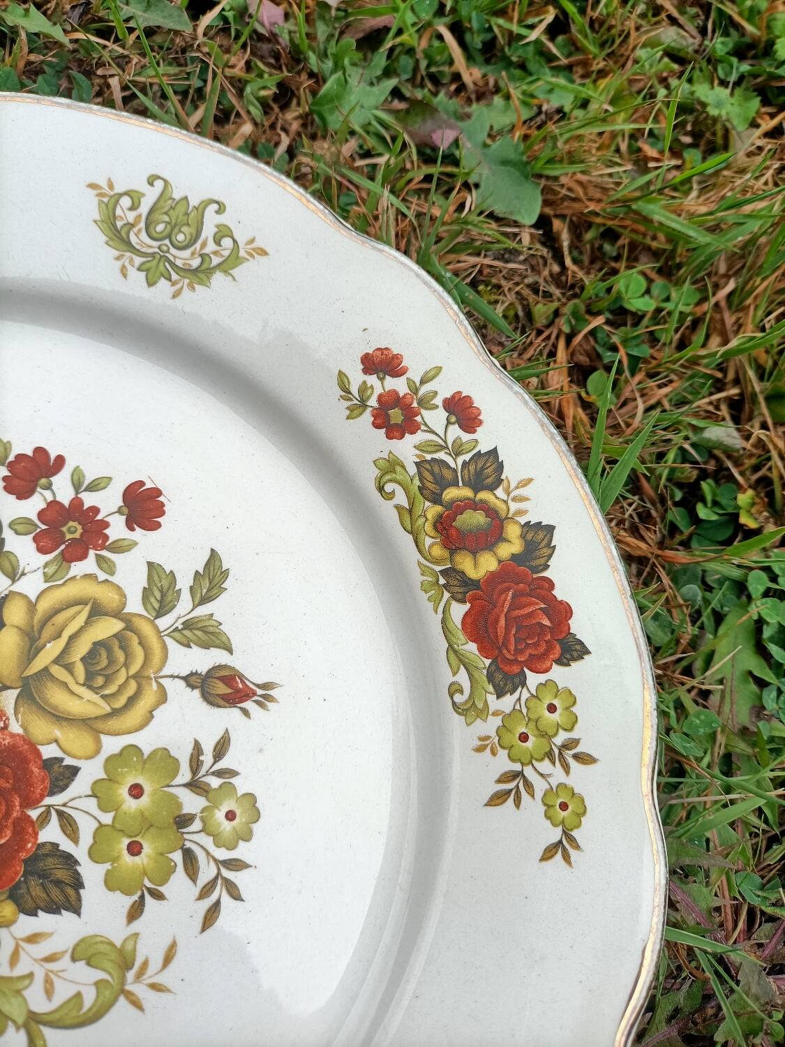 Digoin Sarreguemines dinner plate