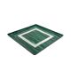 Hollywood regency malachite effect resin & brass tray, Italy 1970s