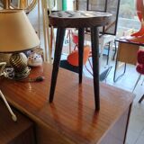 Brutalist Tripod Stool