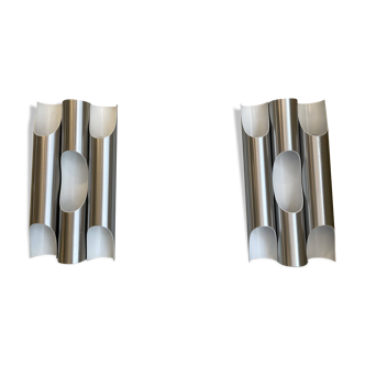 Pair of triple wall lights, maija lisa komulainen
