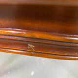 Chippendale Coffee Table in Wood, Canning and Glass