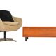 Swivel armchair dating from the years 70