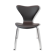 Seven chair, model 3107, designed by arne jacobsen and manufactured by fritz hansen.