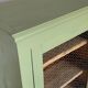 Vintage Parisian almond green confectioner buffet