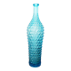 Diamond bottle in blue Empoli glass 1950
