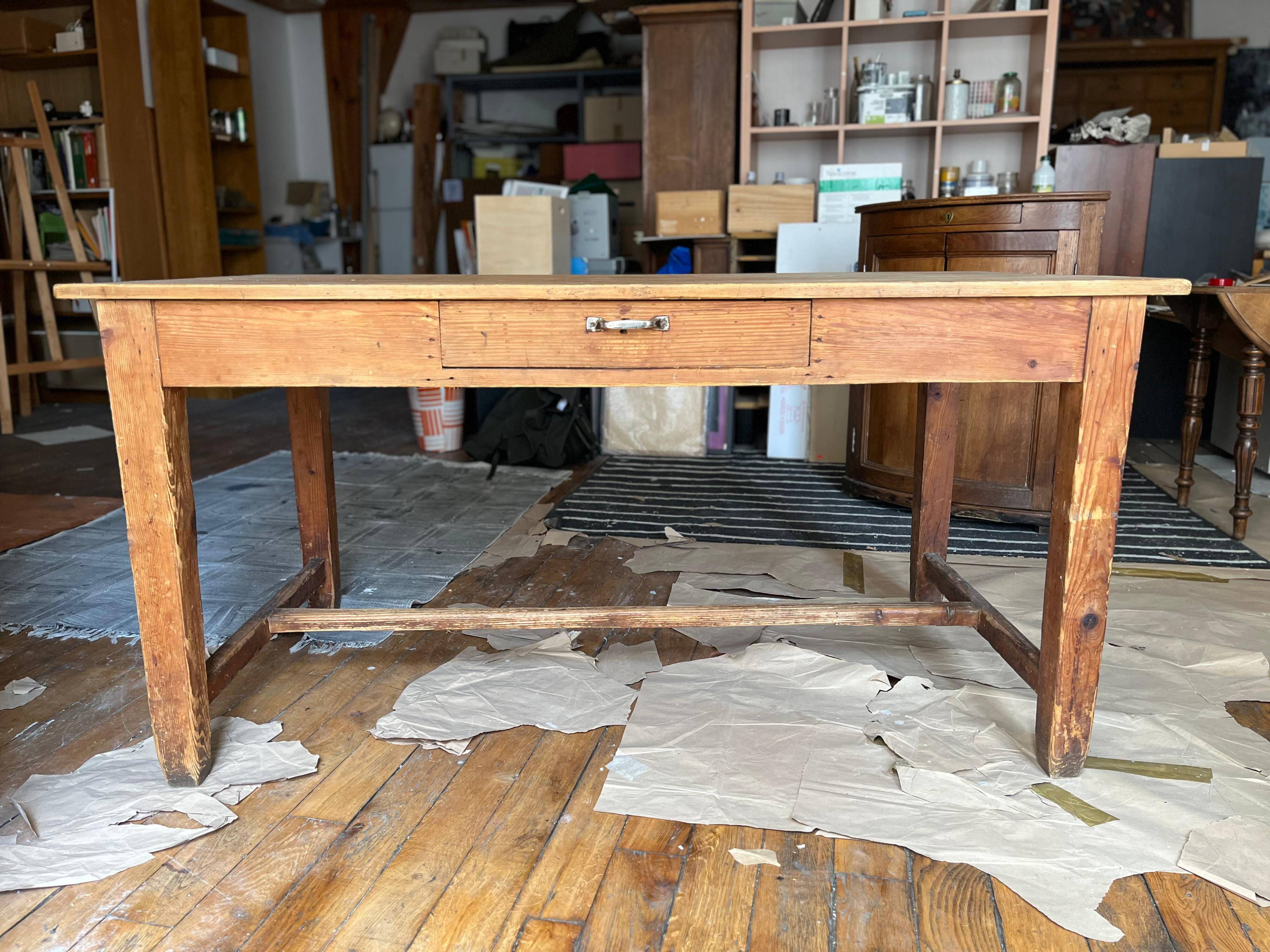 wooden kitchen table