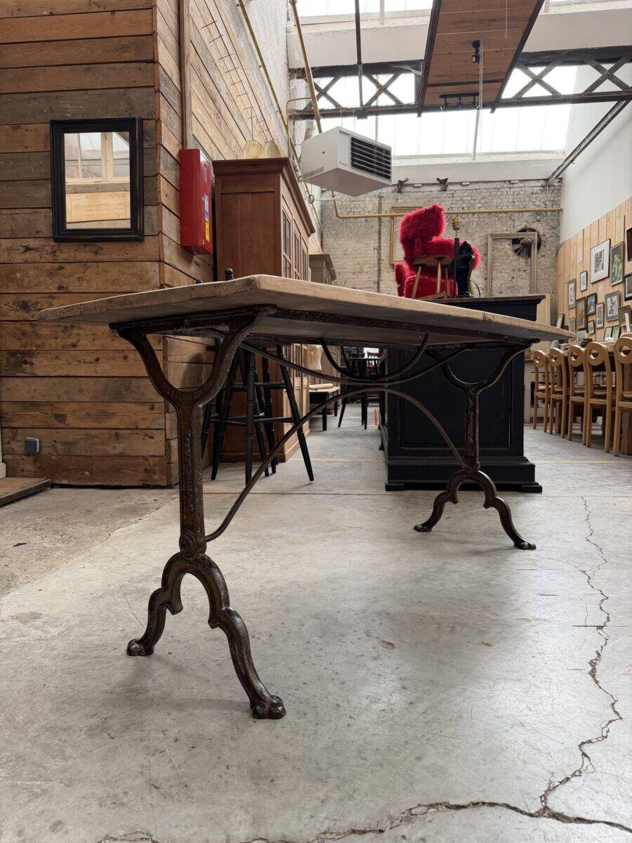 Bistro table from the early 20th century.