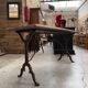 Bistro table from the early 20th century.
