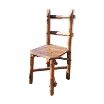 Chaise art populaire 1970