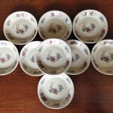 9 Pillivuyt “Orient” skullcap plates