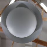 1950s Josef Hurka UFO pendant light for Napako, Czechoslovakia