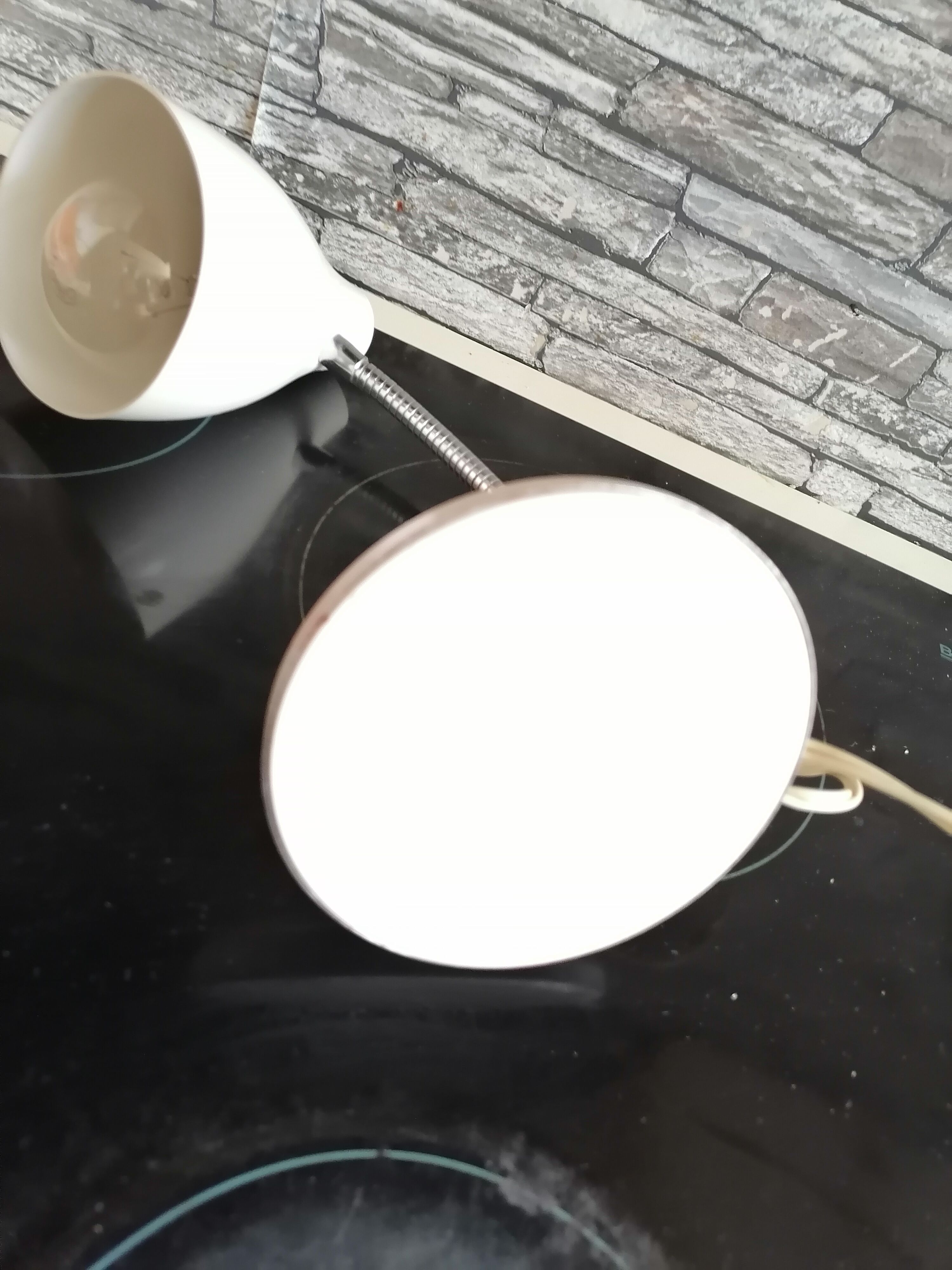 Articulated bedside desk lamp 1960 70
