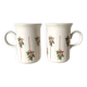 Mugs fleuries made in England