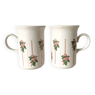 Mugs fleuries made in England